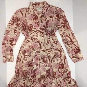 🌺 Trovata Birds of Paradis Floral Maxi Dress – XS